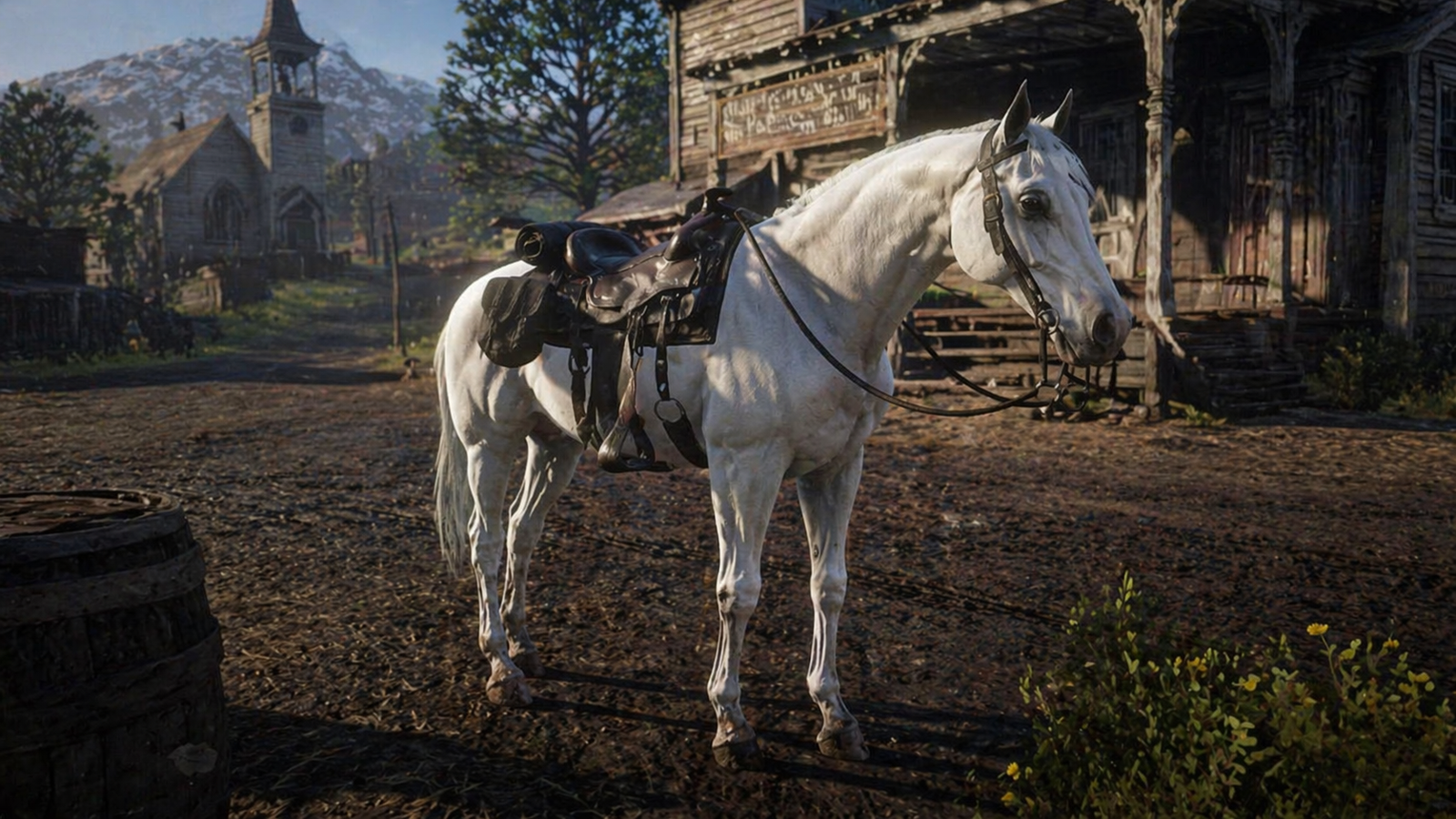 Red Dead Redemption 2: como pegar o cavalo árabe branco no começo