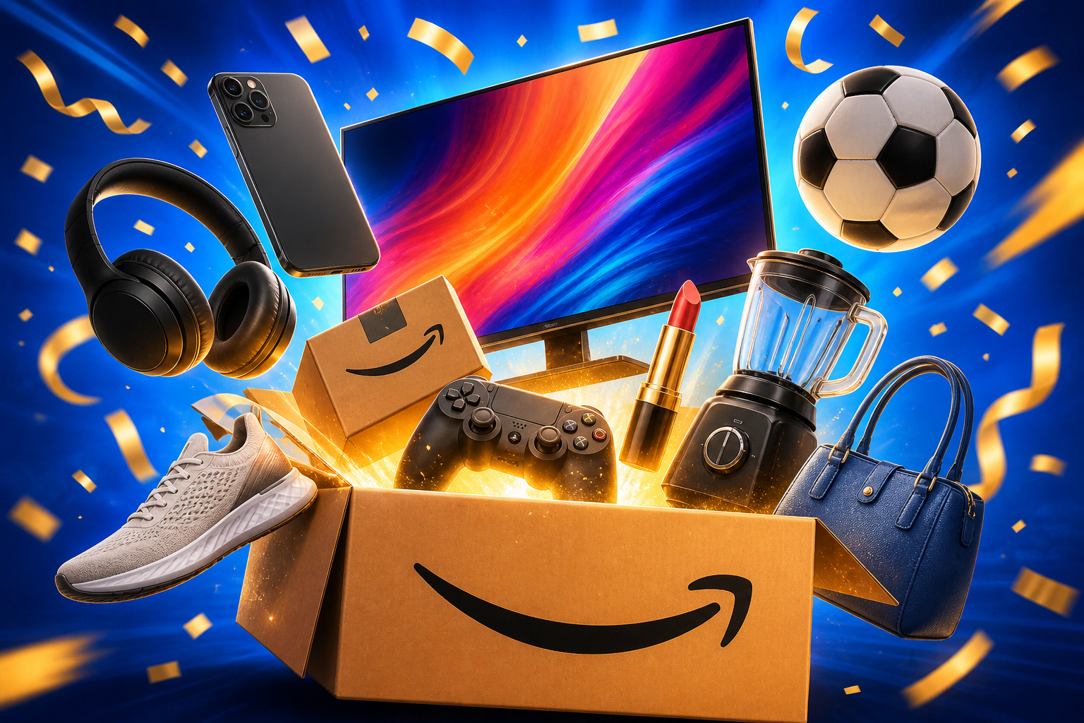 Amazon libera cupons e descontos de até 60% no 5.5