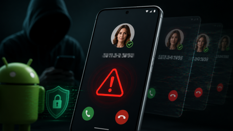 Android testa alerta contra golpe de falso contato - android