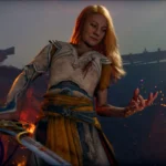 God of War Laufey coloca Faye contra o pós-vida dos deuses - ps5