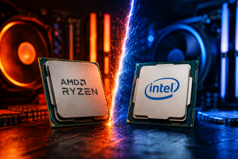 Ryzen ou Intel: qual CPU escolher para PC gamer em 2026? - ia