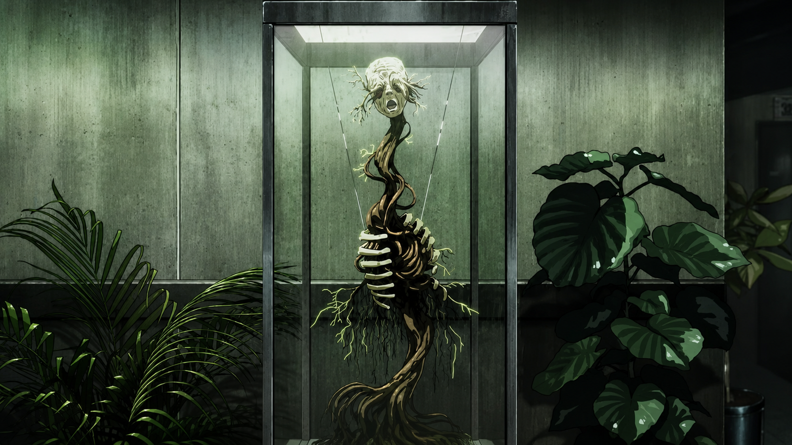 Novo anime da Netflix parece Blade Runner, mas com humanos virando plantas