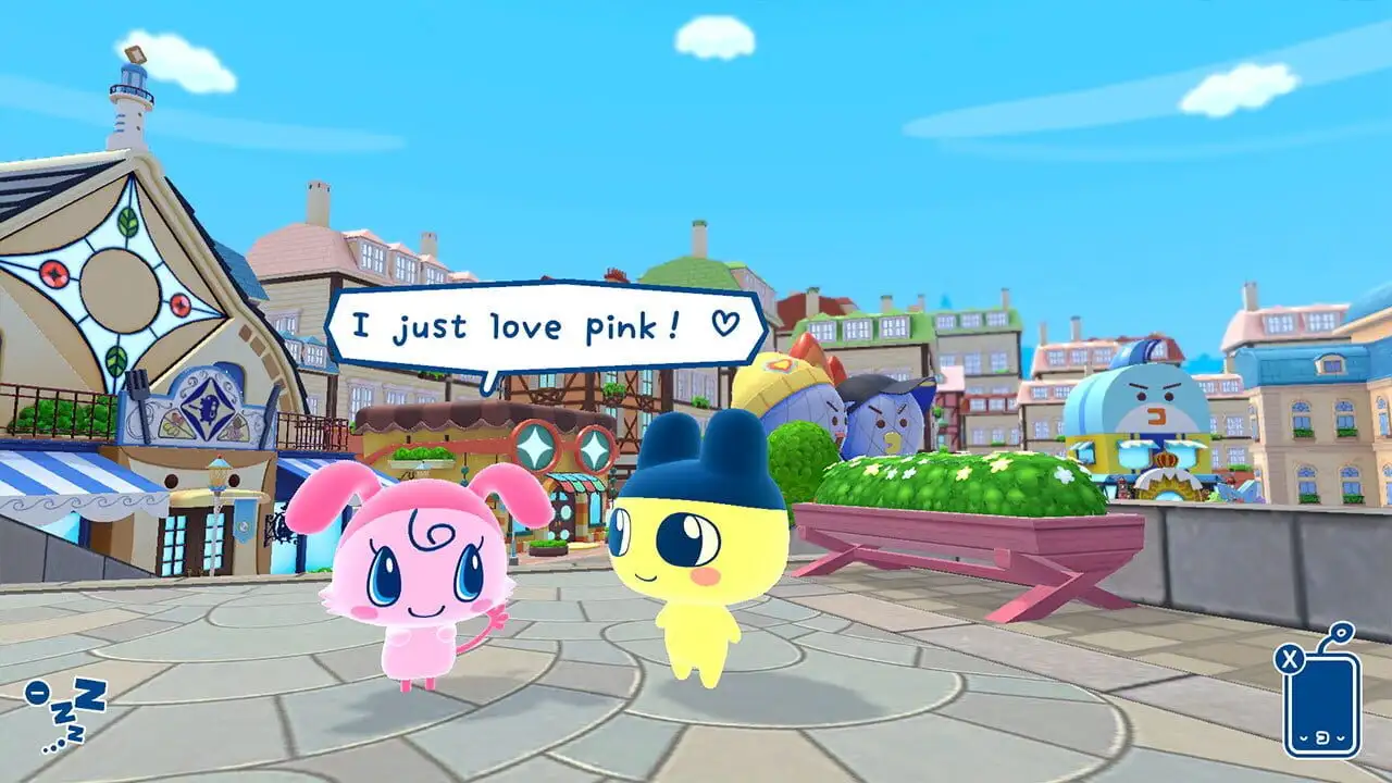 Tamagotchi Plaza ganha resort gratuito no Switch e Switch 2