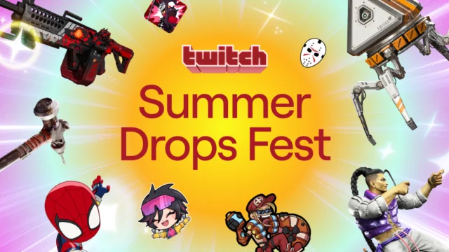 Twitch Summer Drop Fest 2026 libera recompensas para mais de 45 jogos