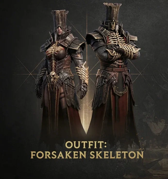 mistfall hunter forsaken skeleton