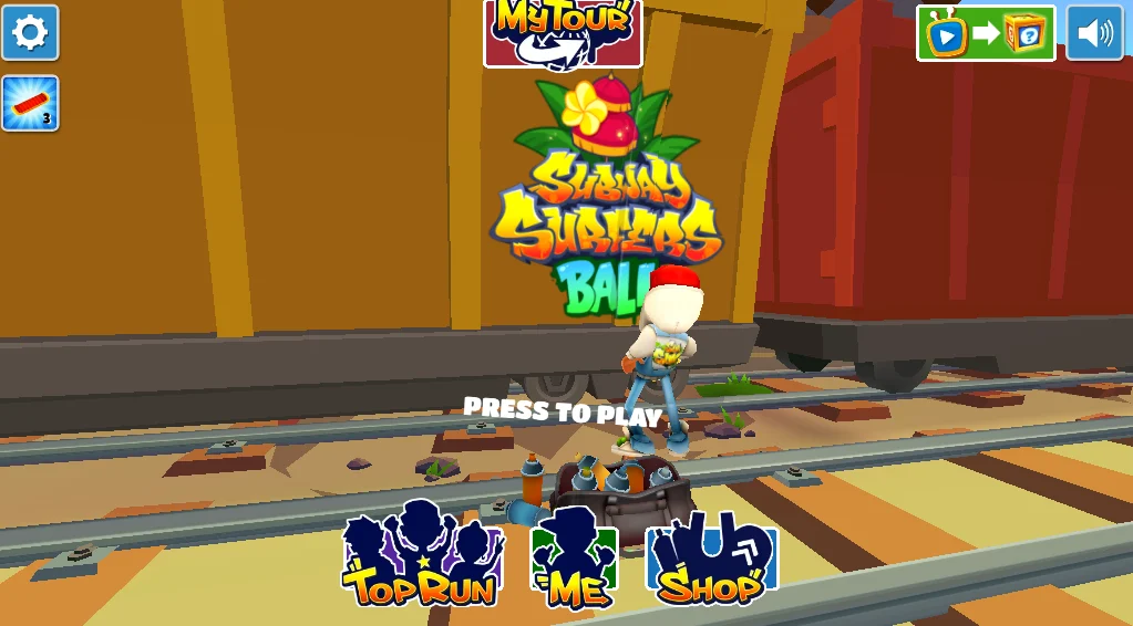 Subway Surfers rodando no Poki pelo navegador