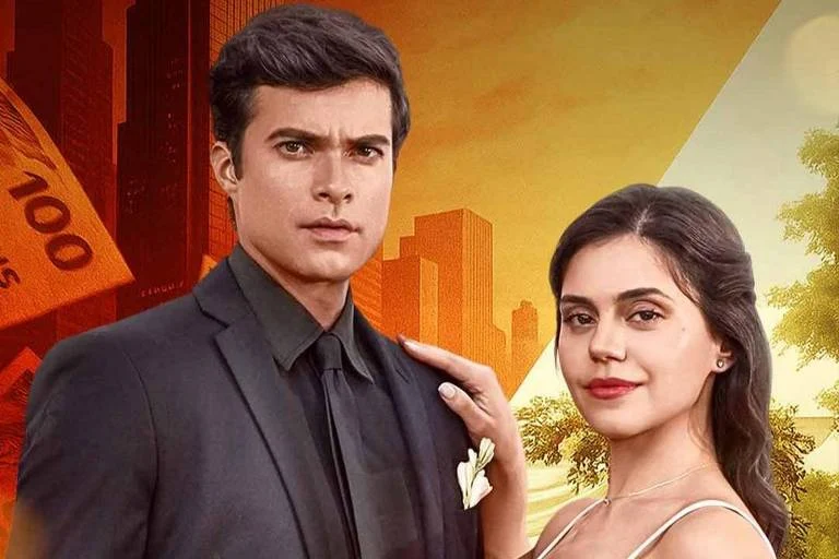 Victor Sparapane e Jéssika Alves em A Vida Secreta do Meu Marido Bilionário