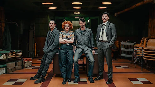 Equipe de investigadores da série Dept. Q da Netflix