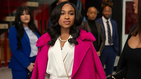 Kimmie em Beauty in Black, série da Netflix renovada para a quarta temporada