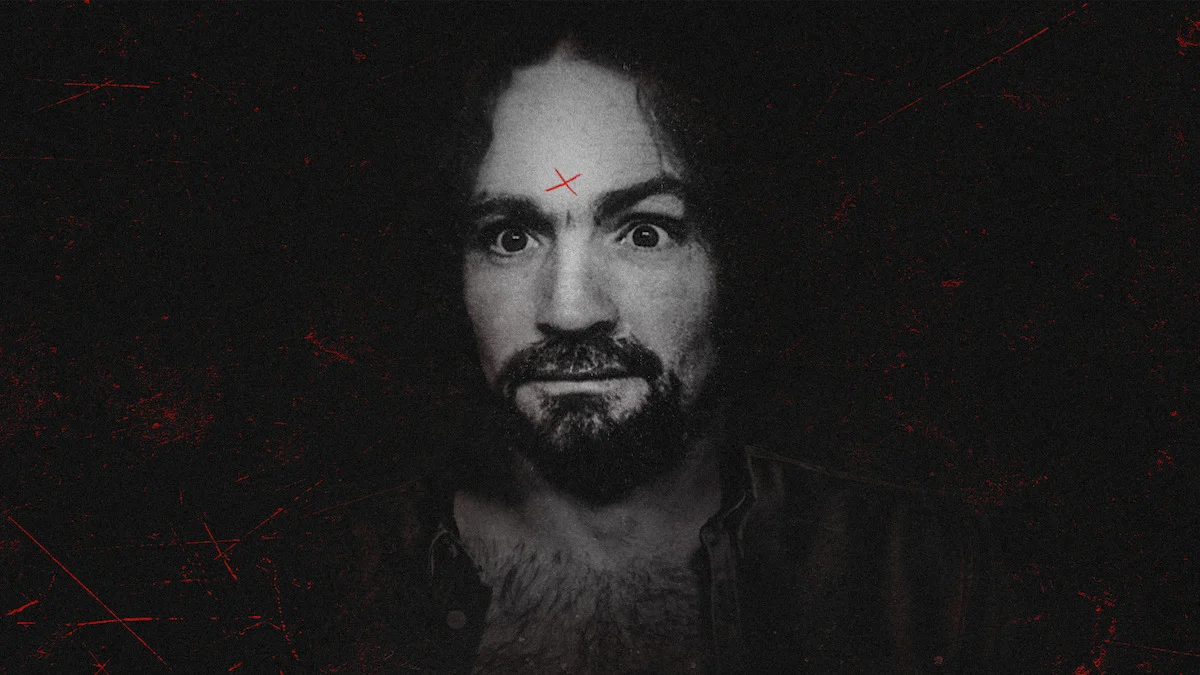 Charles Manson em imagem da série documental da Netflix