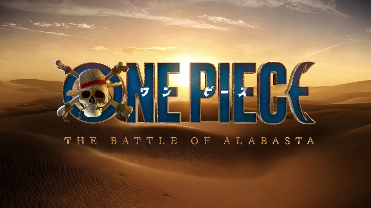 Logo de One Piece The Battle of Alabasta, terceira temporada da Netflix