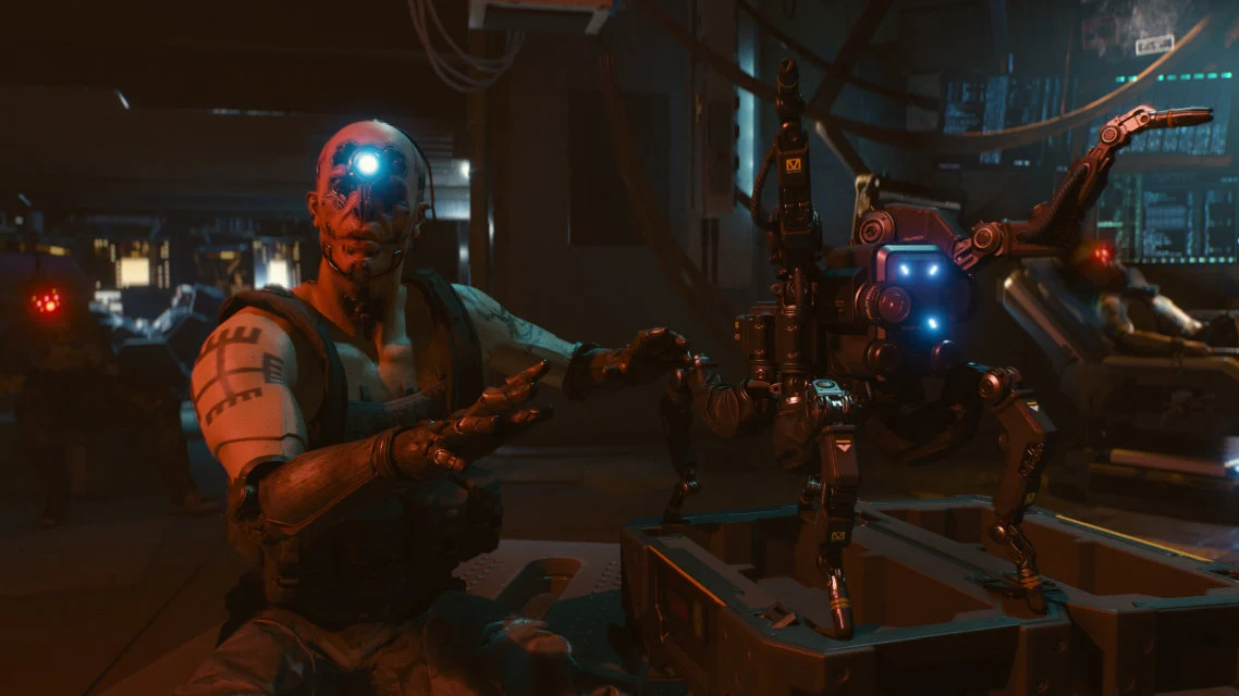 Implantes e tecnologia em Cyberpunk 2077