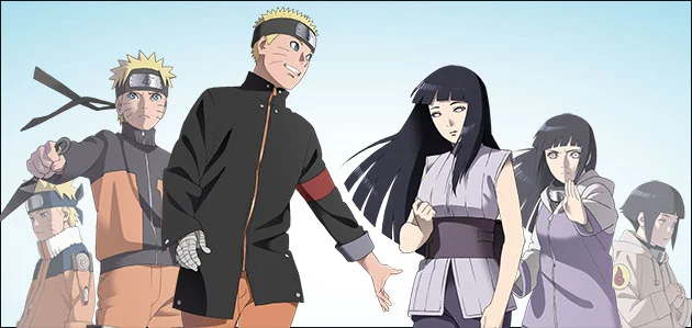 The Last Naruto the Movie com Naruto e personagens do anime