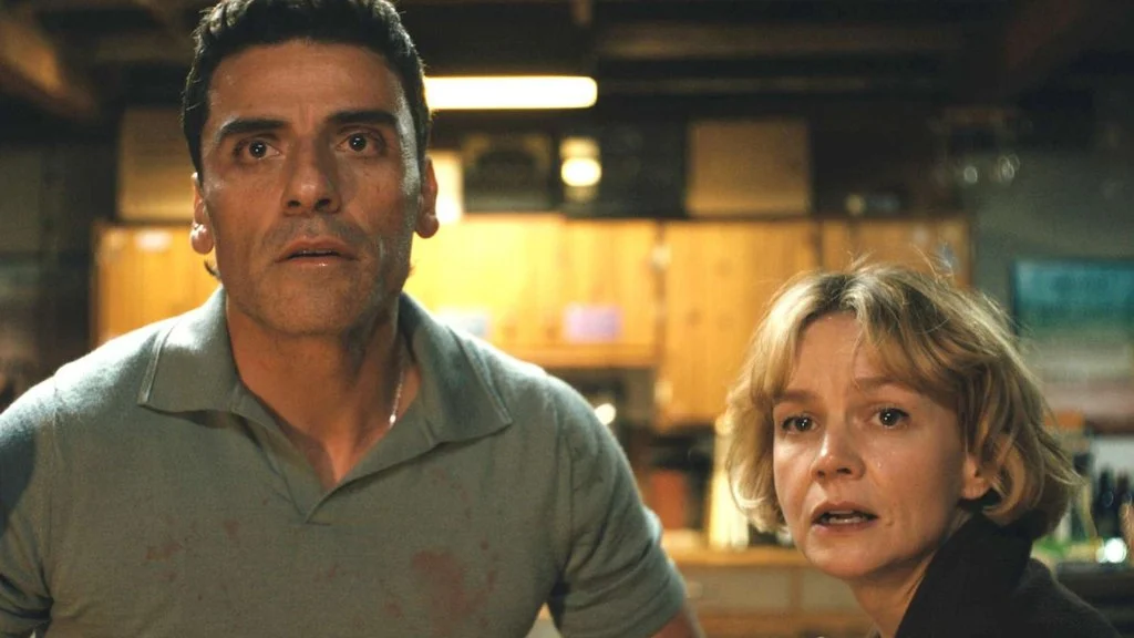 Oscar Isaac e Carey Mulligan em Treta 