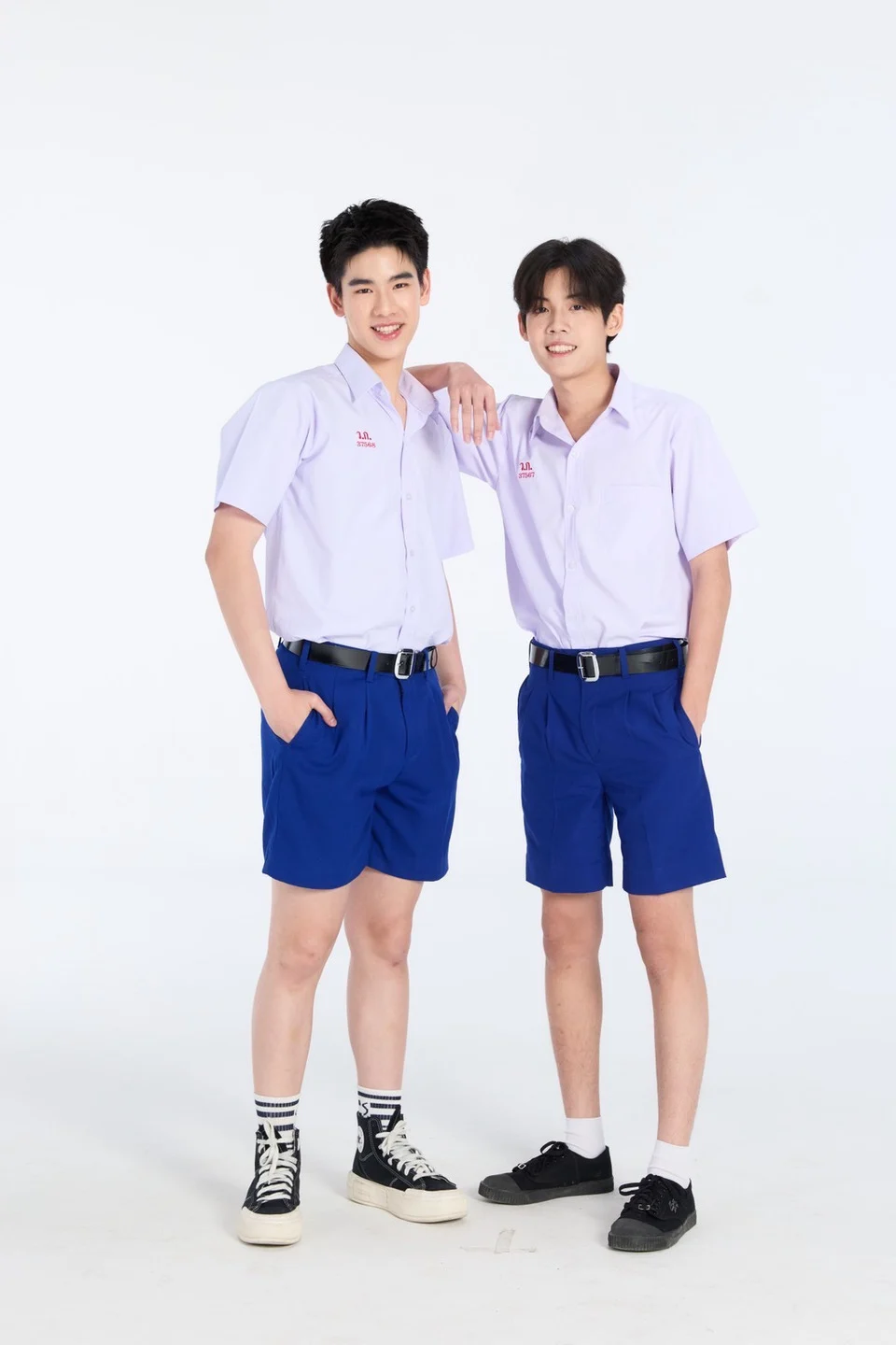 Aeiyapol Lekpittaya e Yannawat Intarapaen, protagonistas de Class Crush Crisis