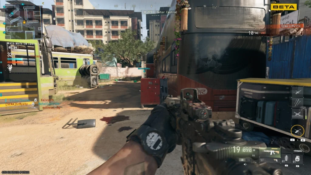 Gameplay do beta de Modern Warfare 4
