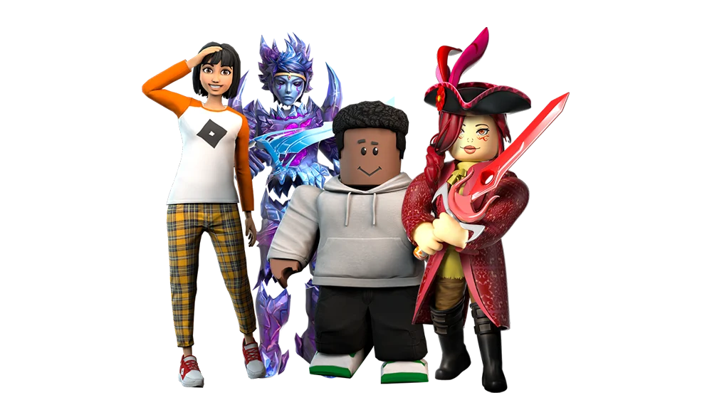 Avatares e personagens do Roblox
