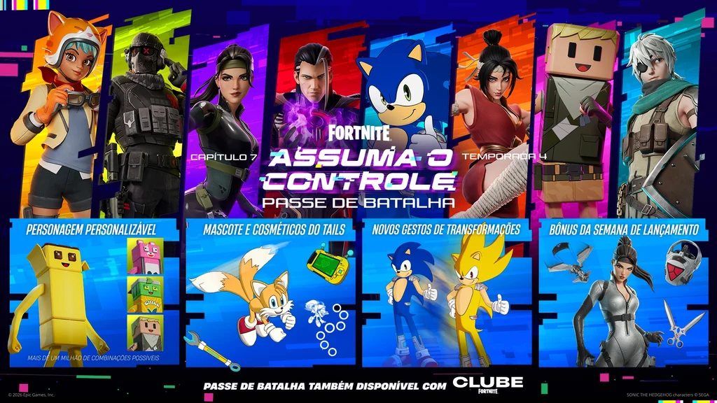 Fortnite tem Cheat Code Day nesta segunda-feira: novo código libera bônus especiais