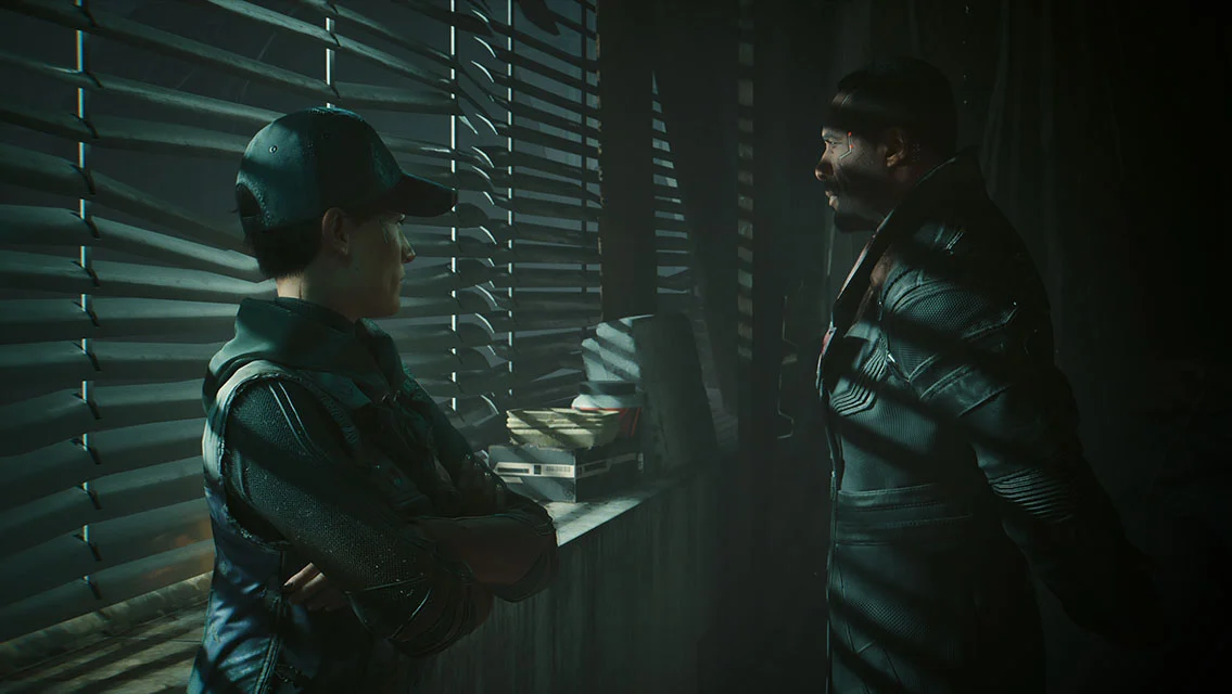 Solomon Reed em Cyberpunk 2077 Phantom Liberty