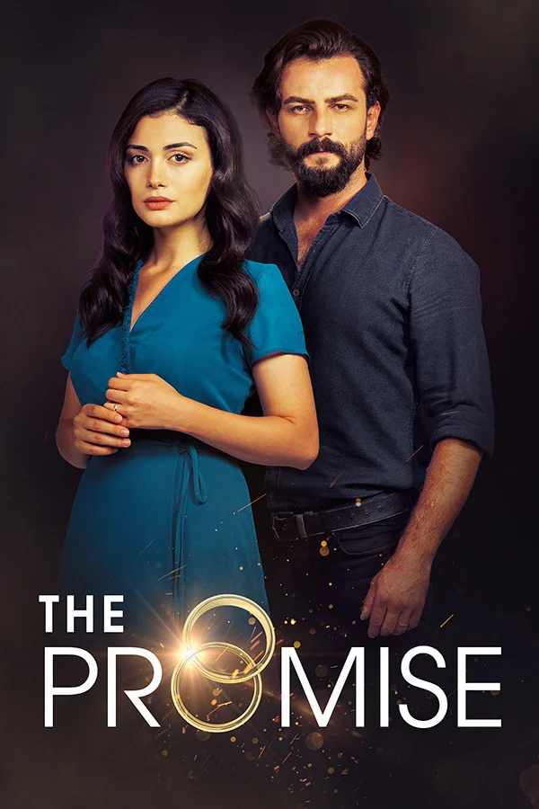 Reyhan e Emir no pôster de Yemin The Promise