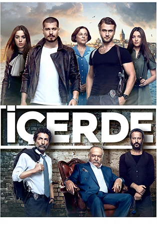 Çağatay Ulusoy, Aras Bulut İynemli e elenco da série turca İçerde