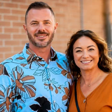 John-Paul “JP” Miller se casou com Suzie Skinner em junho de 2025; atualmente, ela participa dos cultos conduzidos pelo pastor — Foto: Reprodução