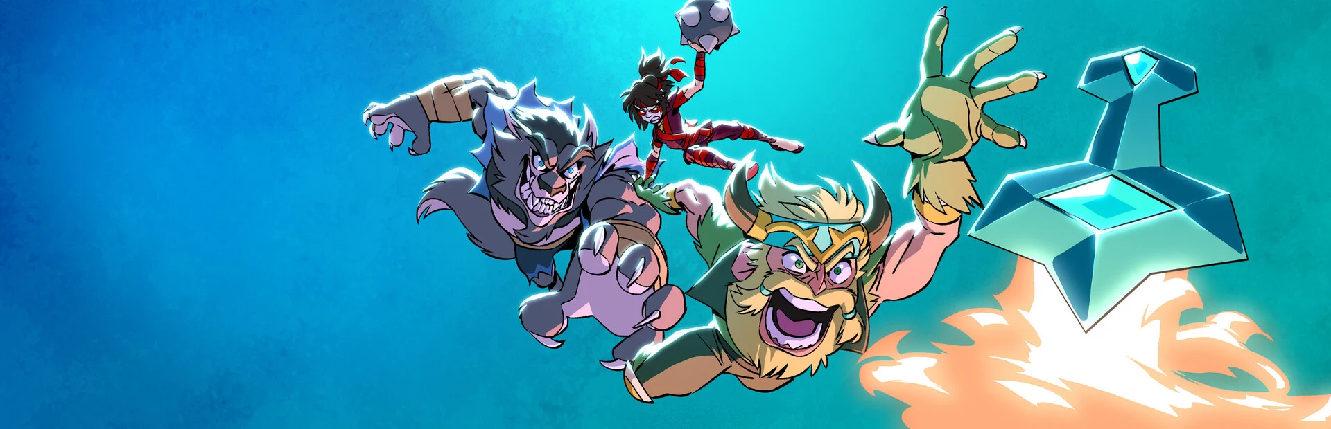 Personagens do jogo de luta grátis Brawlhalla
