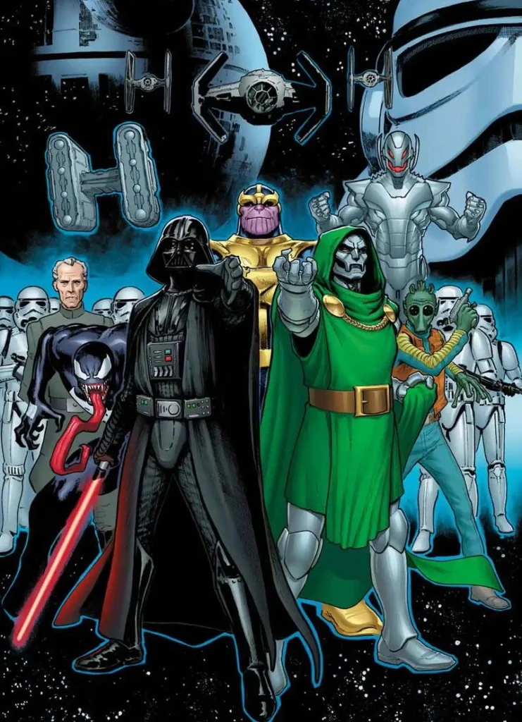 crossover Marvel e Star Wars
