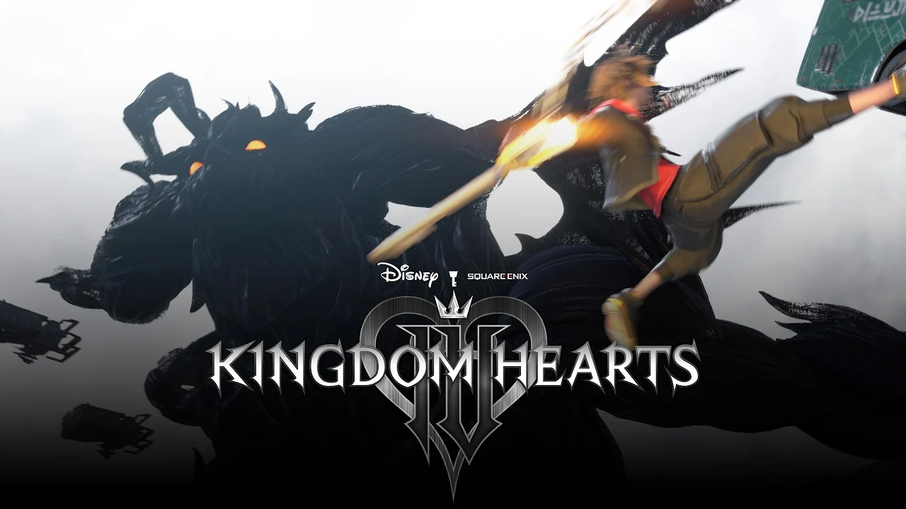 Sora em Kingdom Hearts 4 durante gameplay em Quadratum