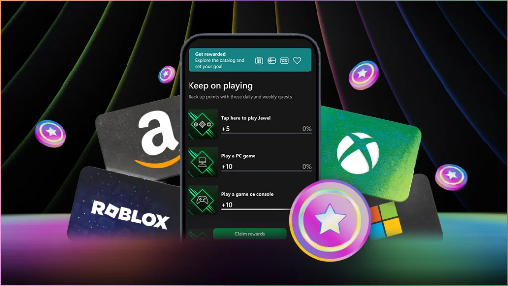 Microsoft Rewards em 2026: como ganhar pontos no Bing e Xbox e trocar por recompensas