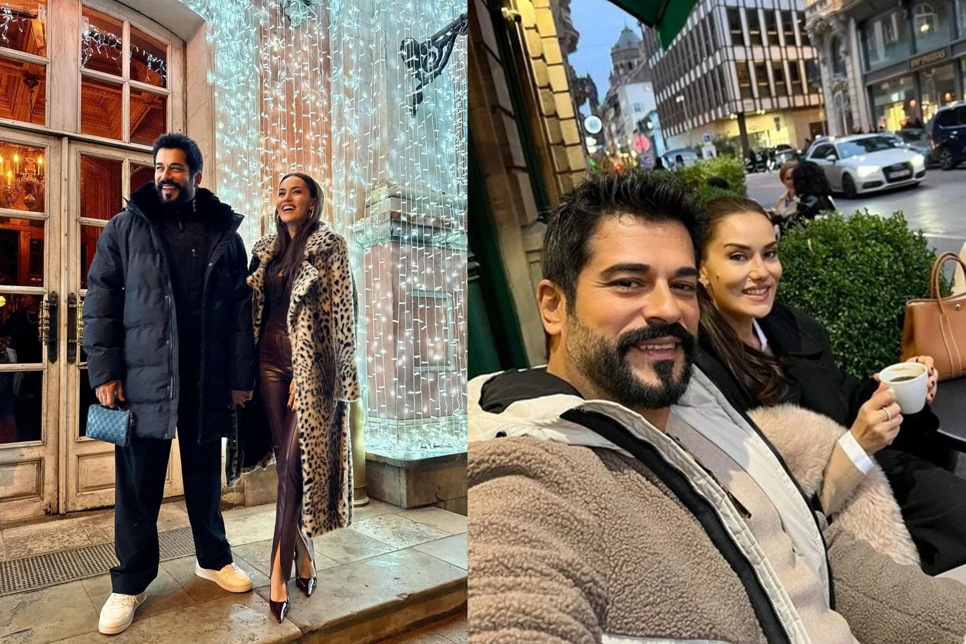 Burak Özçivit e Fahriye Evcen juntos