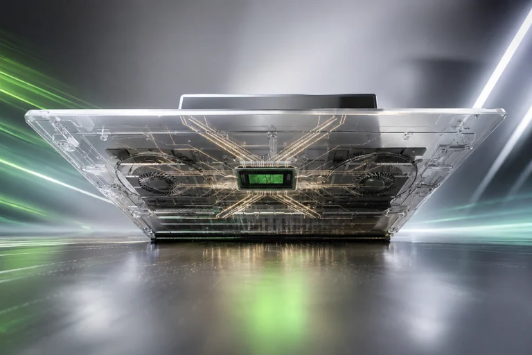 Notebook com NVIDIA RTX Spark em arte de divulgação da nova plataforma