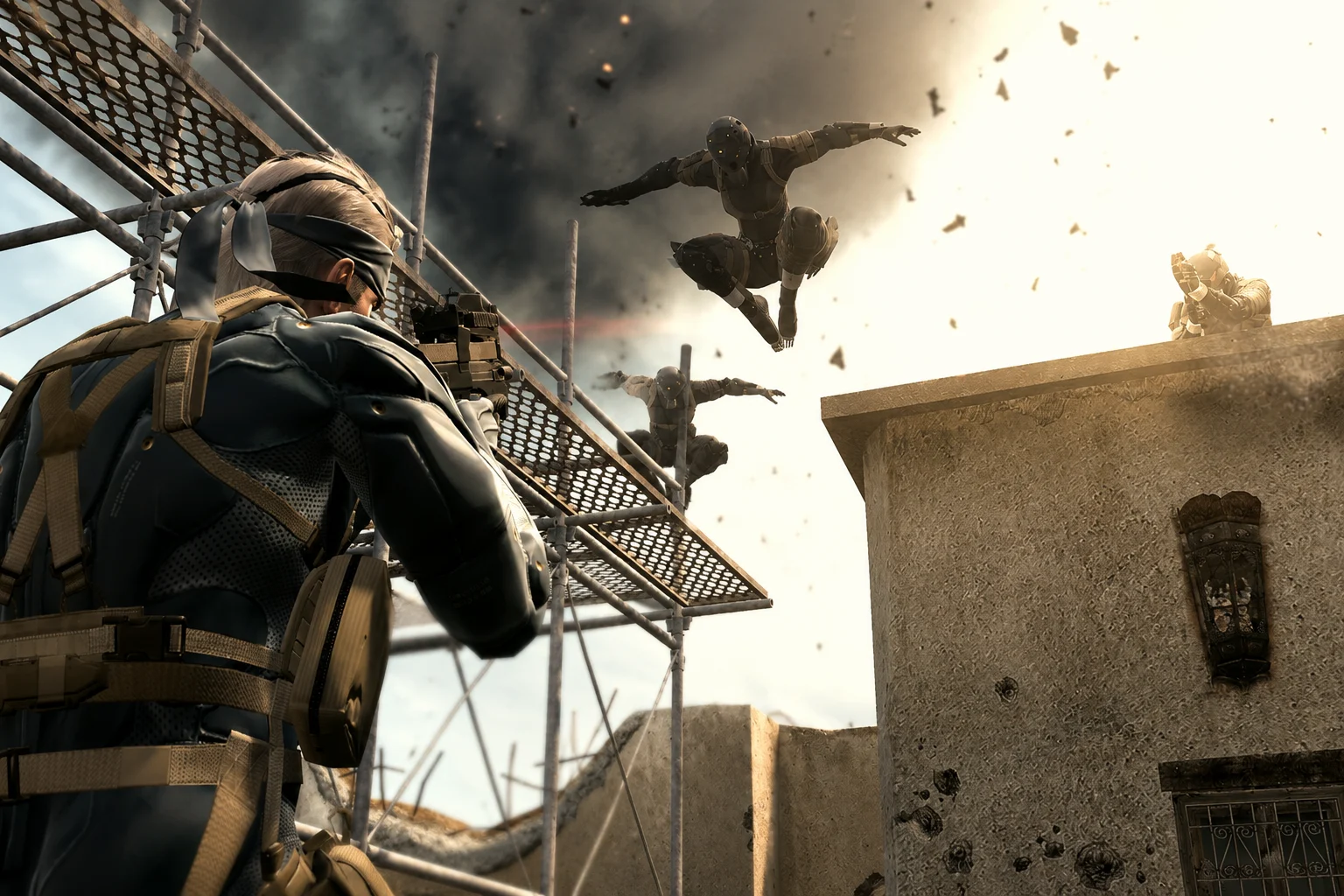 Platinar Metal Gear Solid 4 continua sendo um pesadelo: é preciso zerar em menos de 5 horas sem morrer, matar ou ser visto