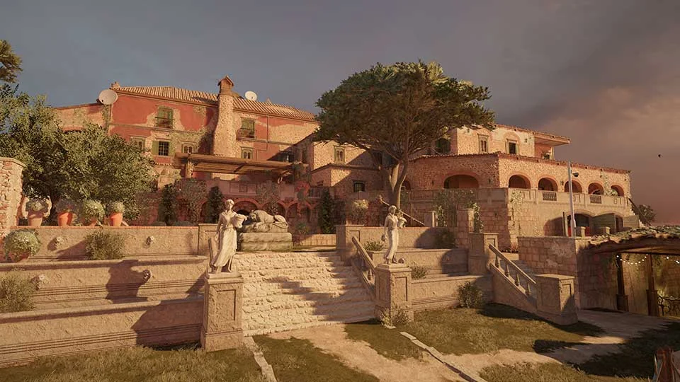 Mapa Villa em Rainbow Six Siege