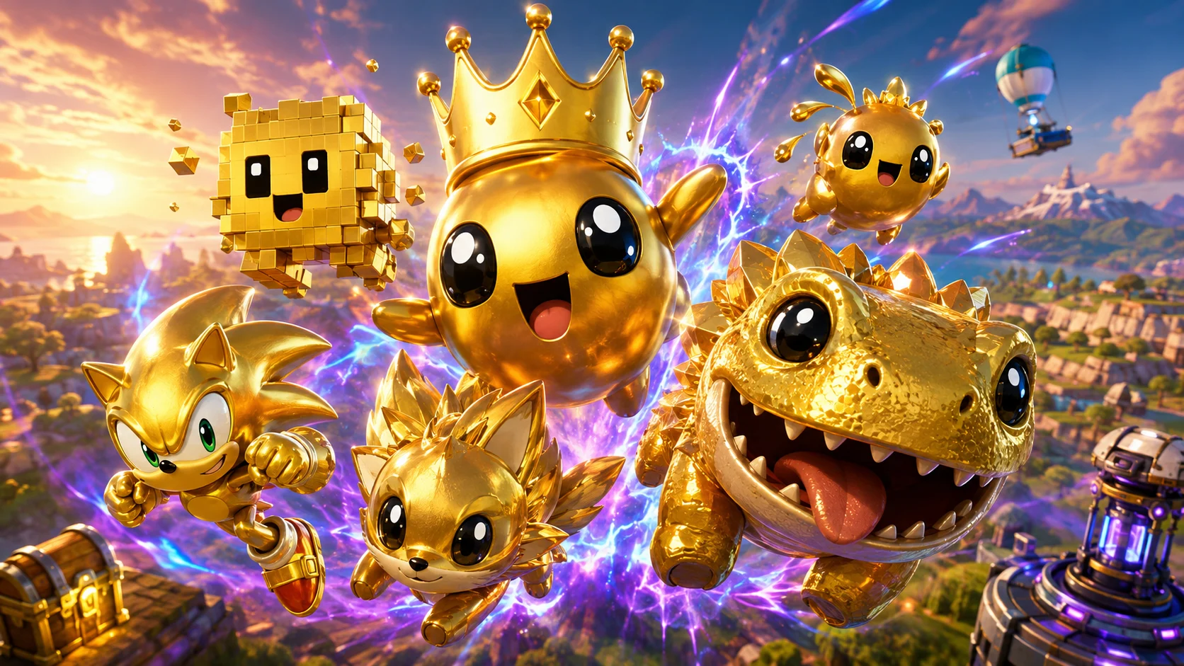 Fortnite tem evento especial hoje às 15h: veja como encontrar Sprites Dourados