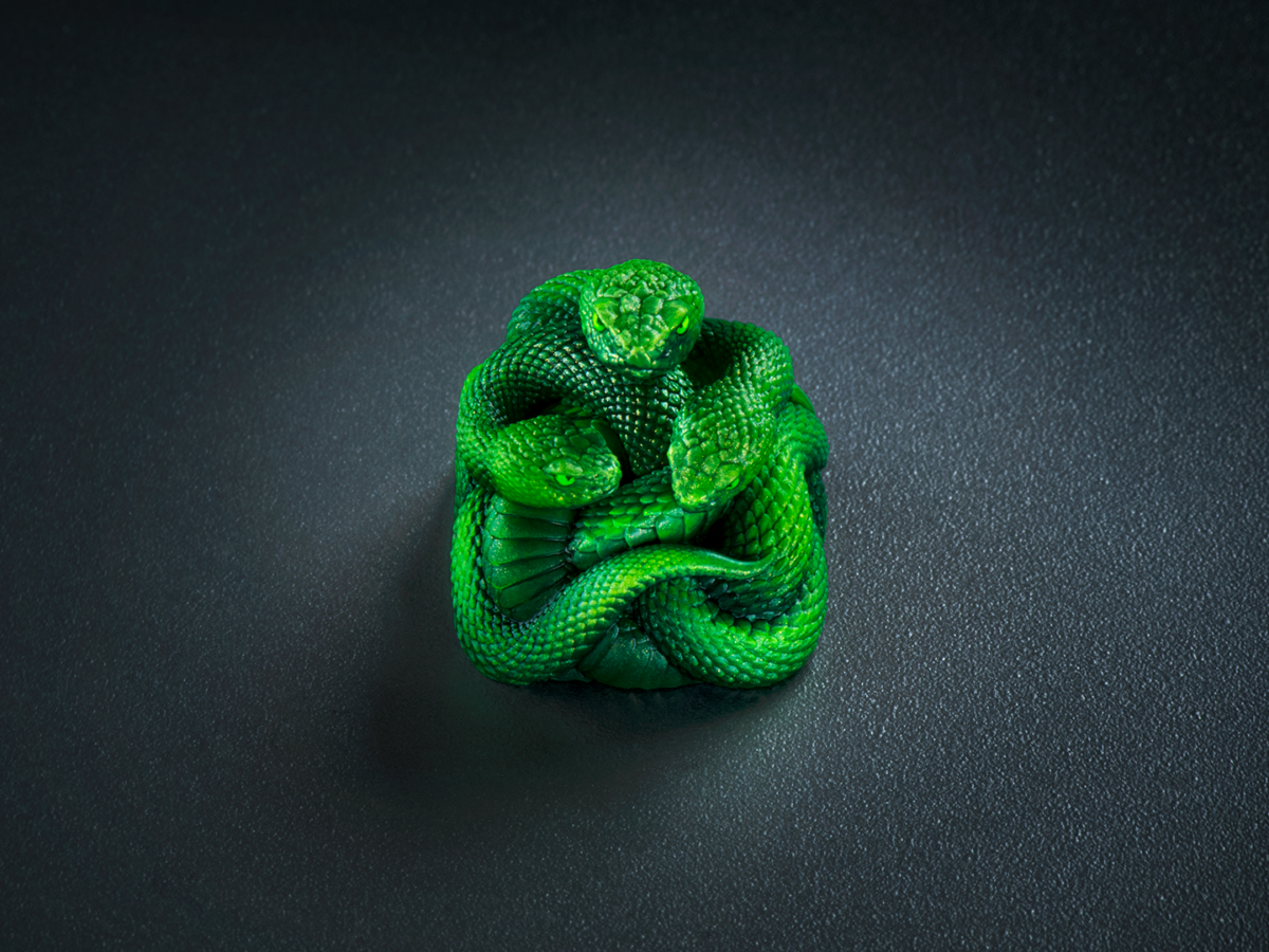 Razer Artisan Keycap pintada à mão custa US$ 89,99