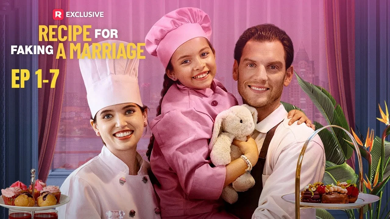 Everly e Julian em Receita para Fingir um Casamento