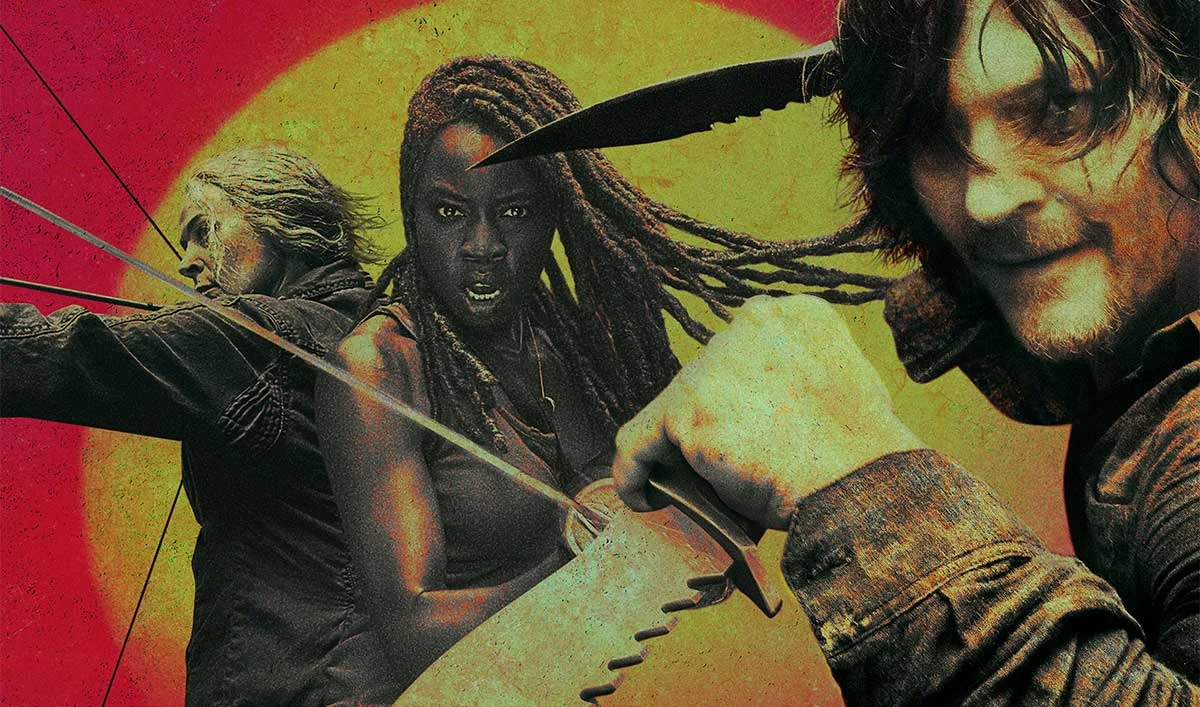 Daryl, Carol e Michonne na guerra contra os Sussurradores em The Walking Dead
