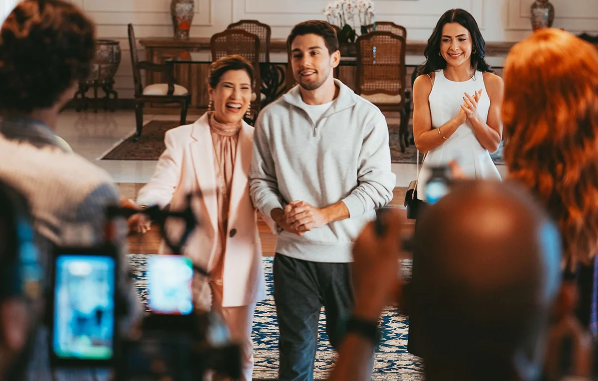 Débora Ozório, Jade Picon e Daniel Rangel em Tudo Por Uma Segunda Chance