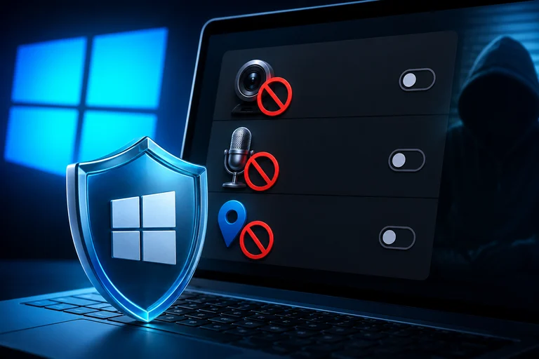 Seu Windows 11 pode estar deixando programas usarem câmera, microfone e localização: isso finalmente vai mudar