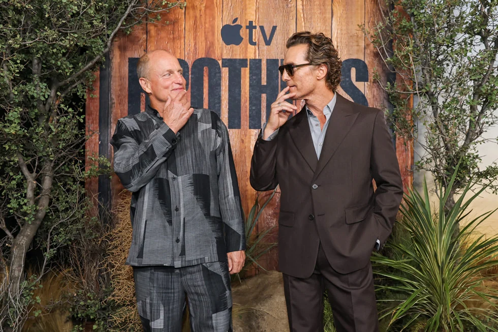 Woody Harrelson e Matthew McConaughey na estreia mundial de Brothers
