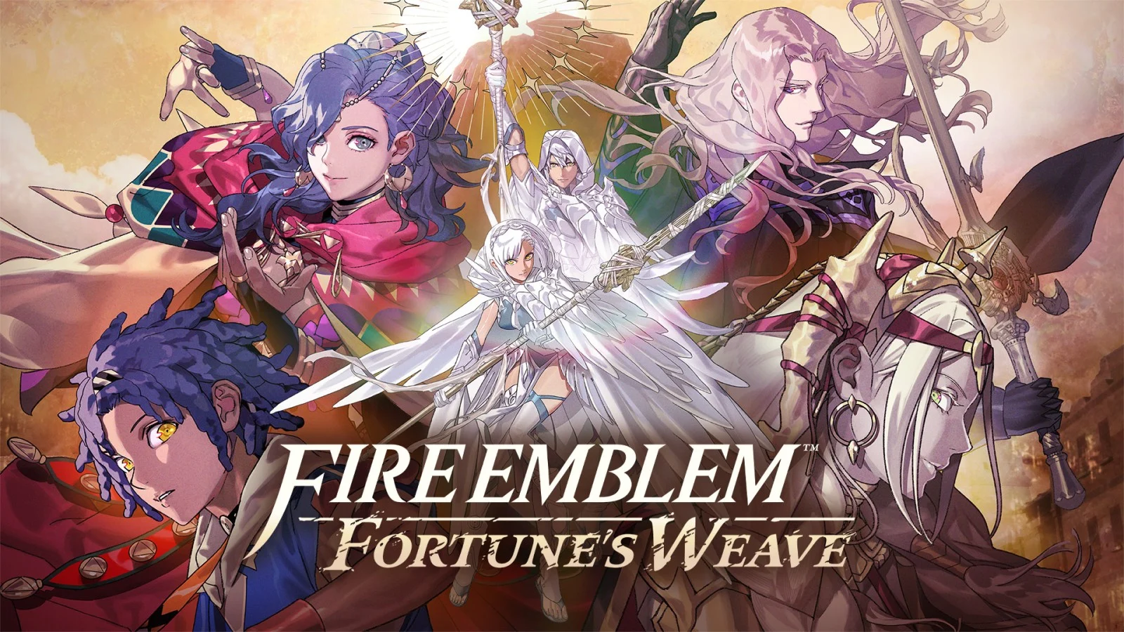 Arte de divulgação de Fire Emblem: Fortune’s Weave para Nintendo Switch 2
