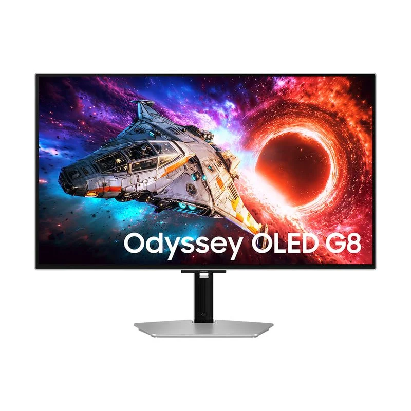 Monitor gamer Samsung Odyssey OLED G8 visto de frente