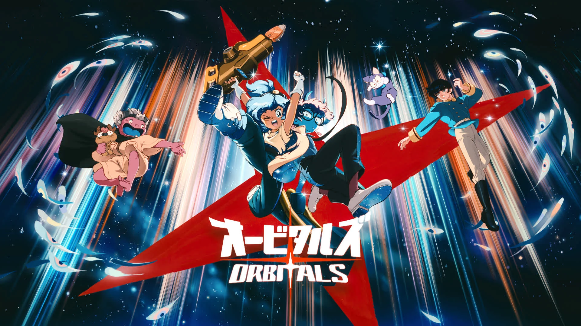 Maki e Omura em cena de Orbitals no Nintendo Switch 2