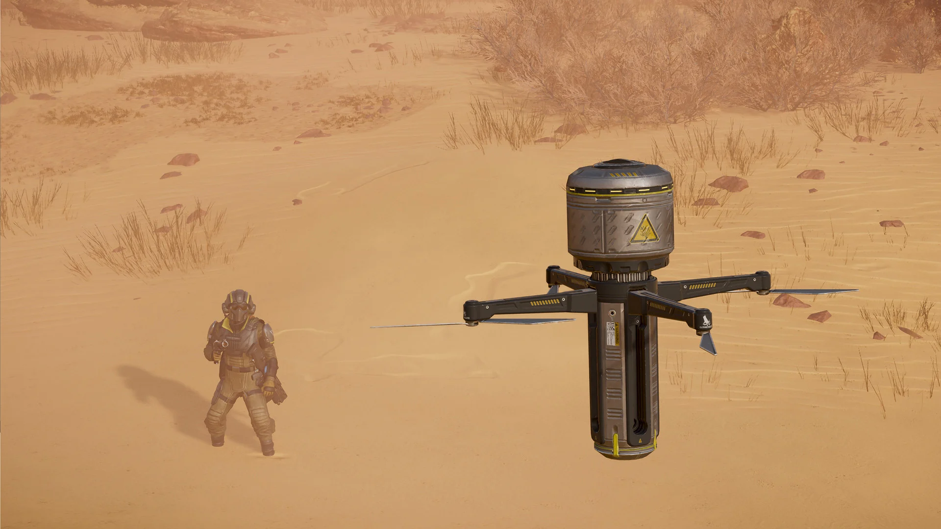 G-60 Antitanque Teleguiado de Helldivers 2 no campo de batalha