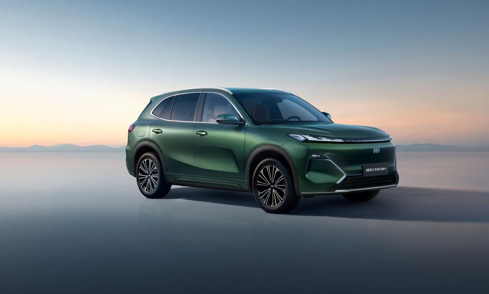 Geely EX5 EM-i híbrido plug-in em imagem externa