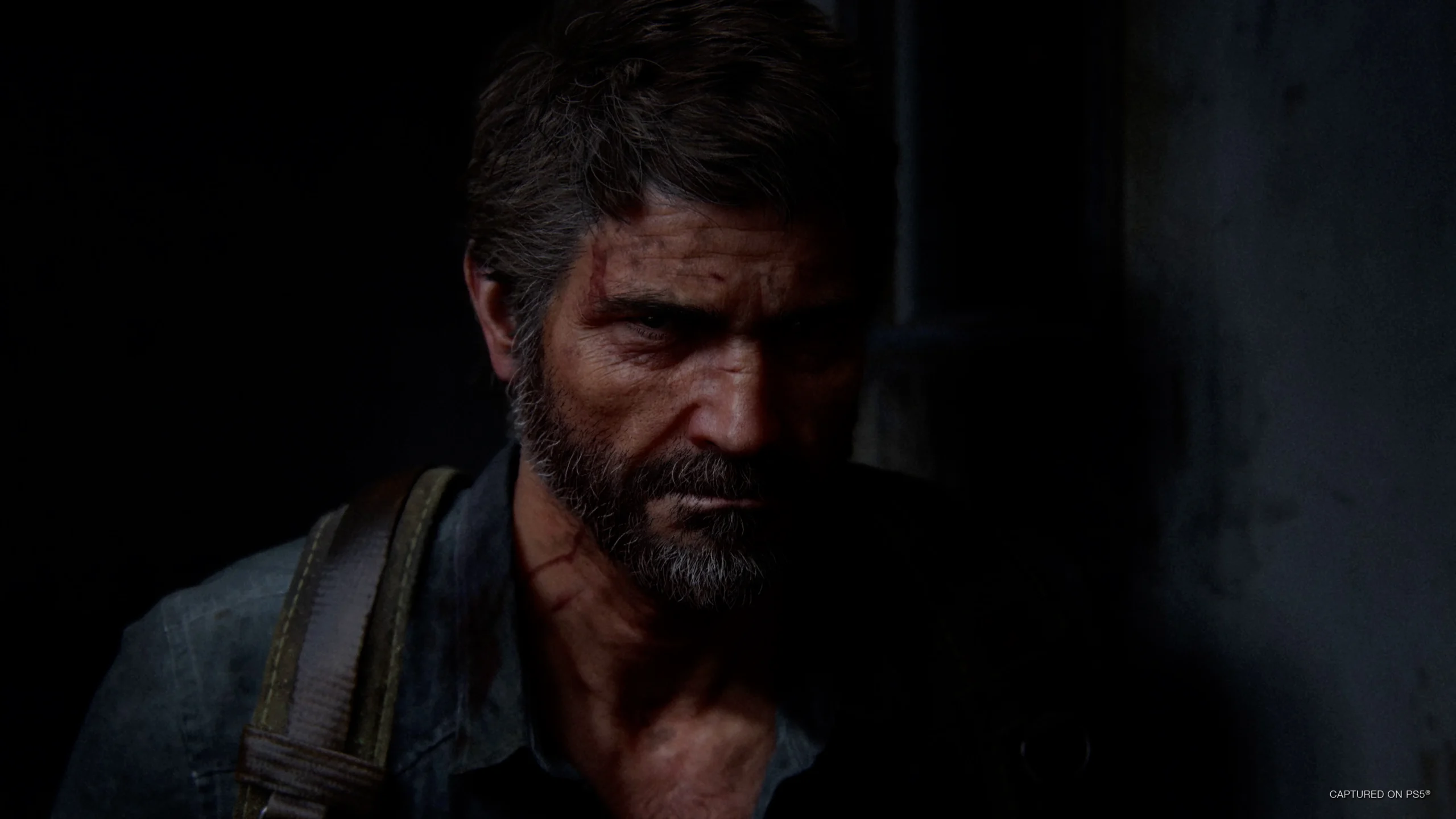 Joel em uma cena de The Last of Us Part II Remastered