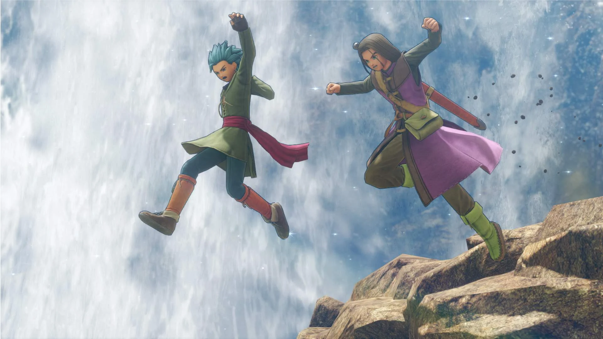 Imagem oficial de Dragon Quest XI S na edição para Nintendo Switch 2