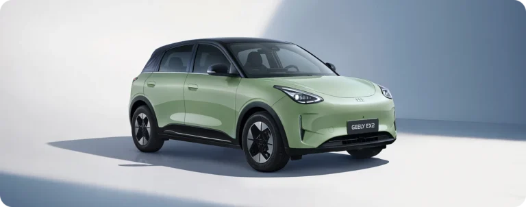 Modelos elétricos mais acessíveis ampliaram a oferta no mercado brasileiro. Foto: Geely/Divulgação