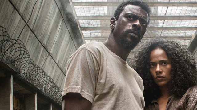 Seu Jorge e Naruna Costa protagonizam Irmandade. Foto: Netflix/Divulgação